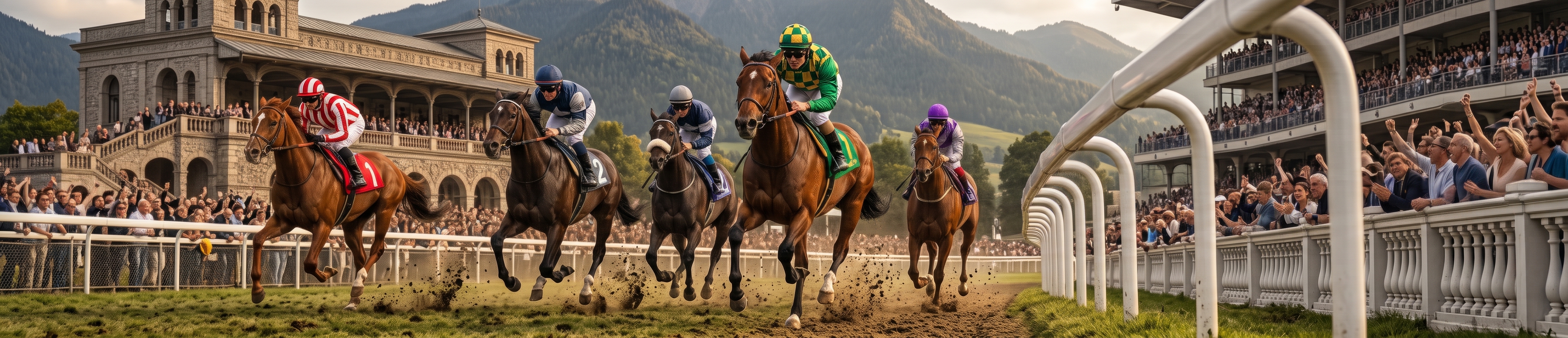 horse racing Banner